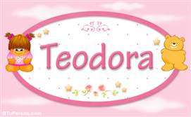 Teodora - Nombre para bebé