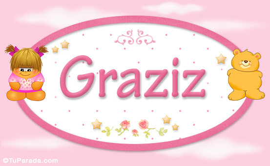 Nombre Graziz - Con personajes, Imagen Significado de Graziz - Con personajes
