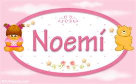 Noemi -Con personajes