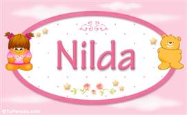 Nilda - Con personajes