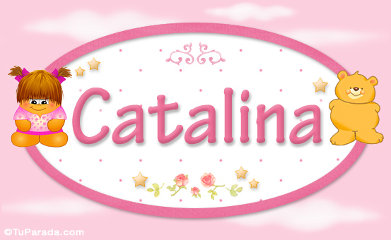 Nombre Catalina - Con personajes, Imagen Significado de Catalina - Con personajes