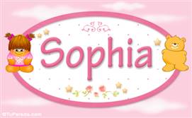 Sophia - Con personajes