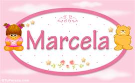 Marcela - Con personajes