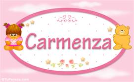 Carmenza - Con personajes