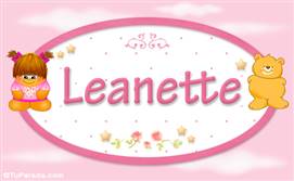 Leanette - Con personajes