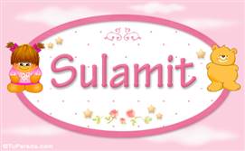 Sulamit - Nombre para bebé