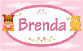 Brenda - Con personajes