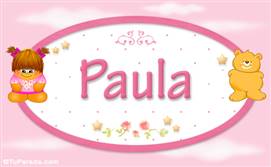 Paula - Con personajes