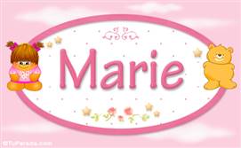 Marie - Con personajes