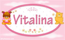 Vitalina - Con personajes