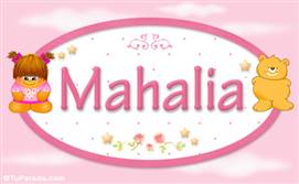 Mahalia - Nombre para bebé