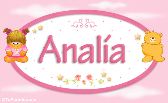 Nombre Analia - Con personajes, Imagen Significado de Analia - Con personajes