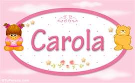 Carola -Con personajes