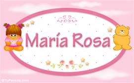 Maria Rosa - Con personajes