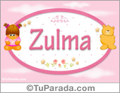 Zulma - Nombre para bebé