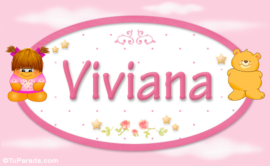 Nombre Viviana Con Personajes Significado Y Origen Del Nombre Viviana Con Personajes 