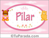 Pilar - Con personajes