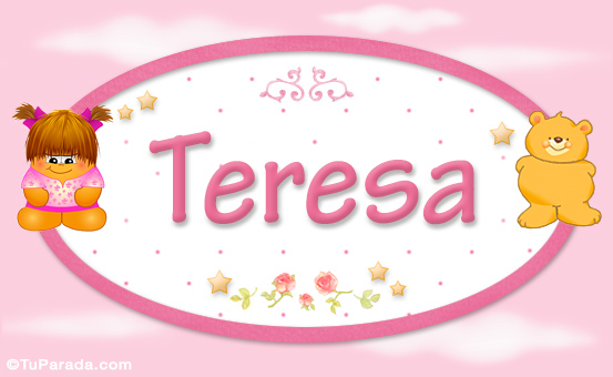 Nombre Teresa - Con personajes, Imagen Significado de Teresa - Con personajes