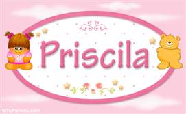 Priscila - Con personajes