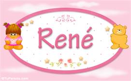 René -  Con personajes
