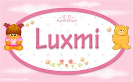 Luxmi - Nombre para bebé