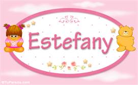 Estefany - Con personajes