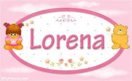 Lorena - Con personajes