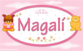 Magali - Con personajes