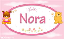 Nora -Con personajes