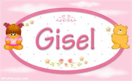 Gisel - Con personajes