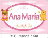 Ana María - Nombre para bebé