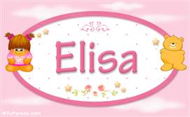 Elisa - Con personajes