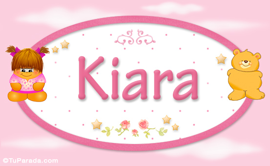 Nombre Kiara - Con personajes, Imagen Significado de Kiara - Con personajes