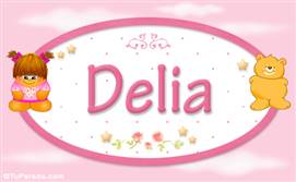 Delia -  Con personajes