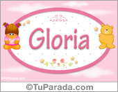 Gloria - Con personajes