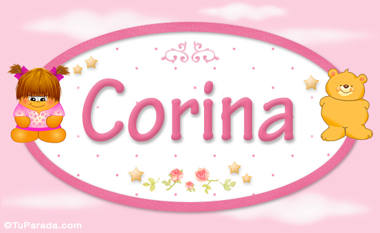 Nombre Corina - Con personajes, Imagen Significado de Corina - Con personajes