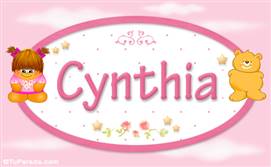 Cynthia - Nombre para bebé