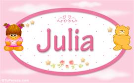 Julia - Nombre para bebé