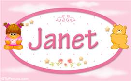 Janet - Nombre para bebé
