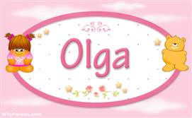Olga - Nombre para bebé