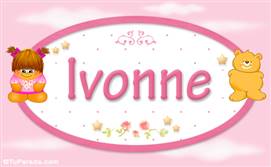 Ivonne - Nombre para bebé