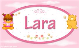Lara - Nombre para bebé