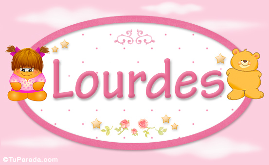 Lourdes - Nombre para bebé