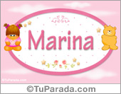 Nombre Nombre para bebé, Marina.