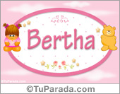 Bertha - Nombre para bebé