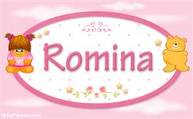 Romina - Nombre para bebé