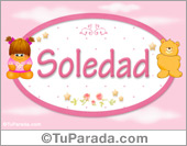 Nombre Nombre para bebé, Soledad