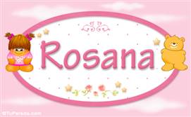Rosana - Nombre para bebé