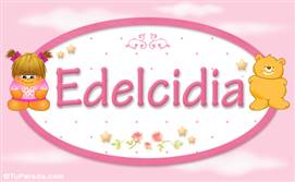Edelcidia - Nombre para bebé