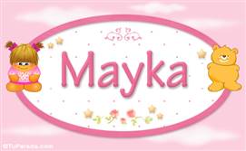 Mayka - Nombre para bebé